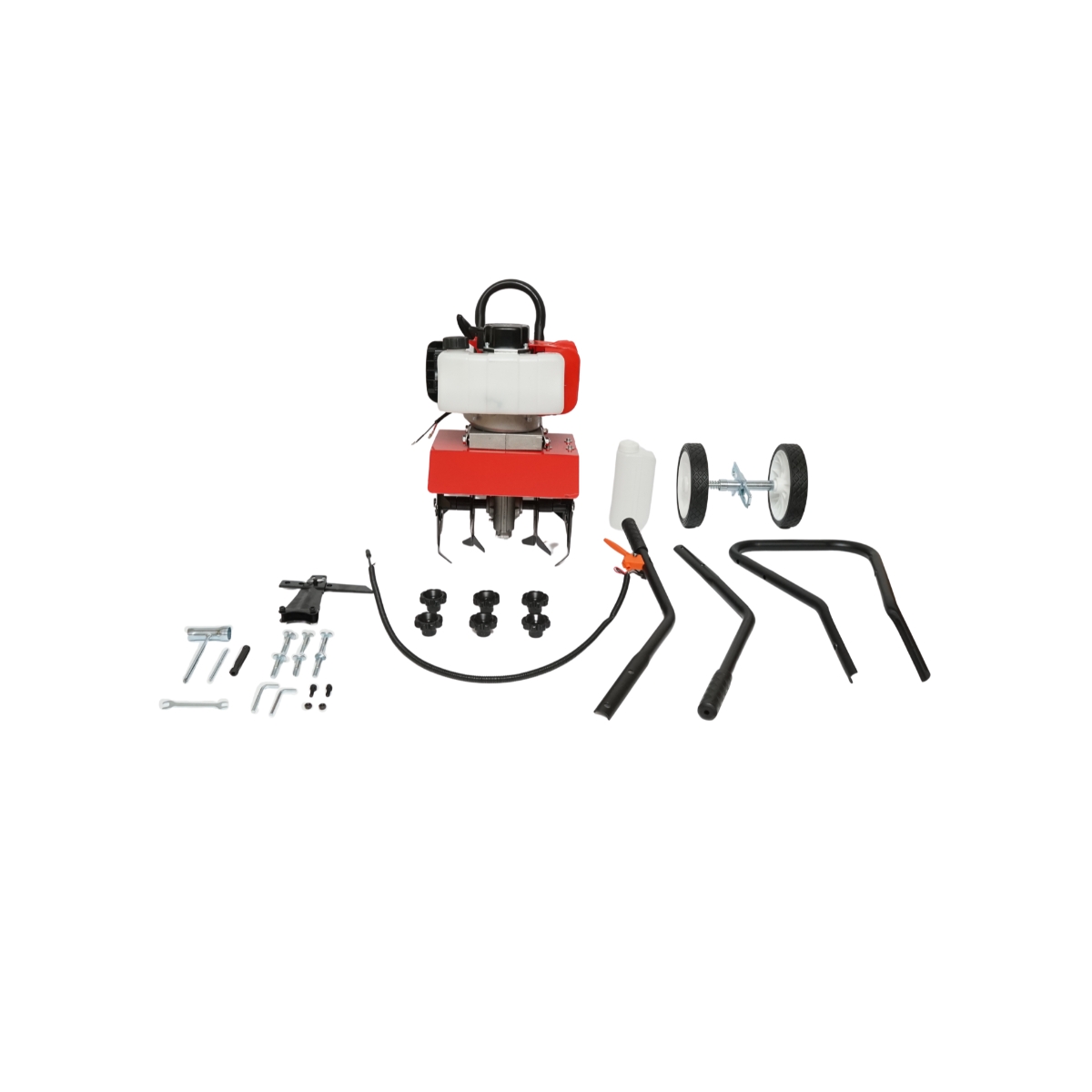 Motocultor 3CP cu freza 30cm, motor benzina 2T 52cc, 1 viteza, pornire manuala THOR - imagine 2