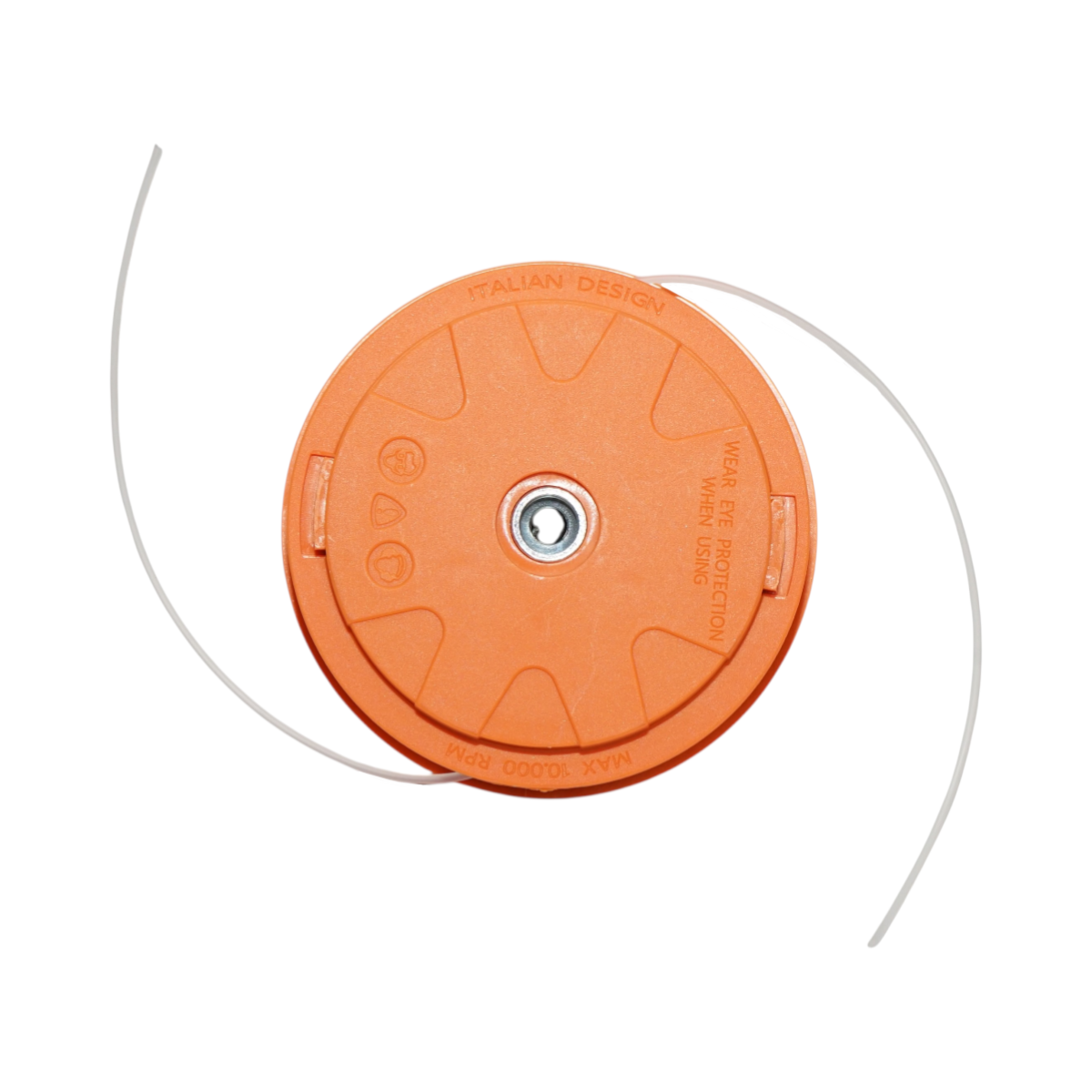 Cap tambur motocoasa aluminiu M10x1.25mm, fir 3mm, automat Tap&Go universal - imagine 4