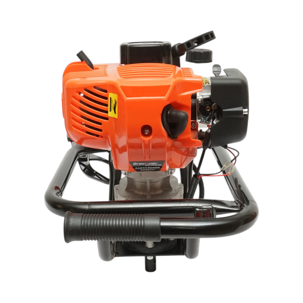 Motoburghiu foreza de pamant pe benzina 3.3CP, 2T 52cc, 3 burghie incluse 100mm, 150mm, 200mm Breckner Germany - imagine 8