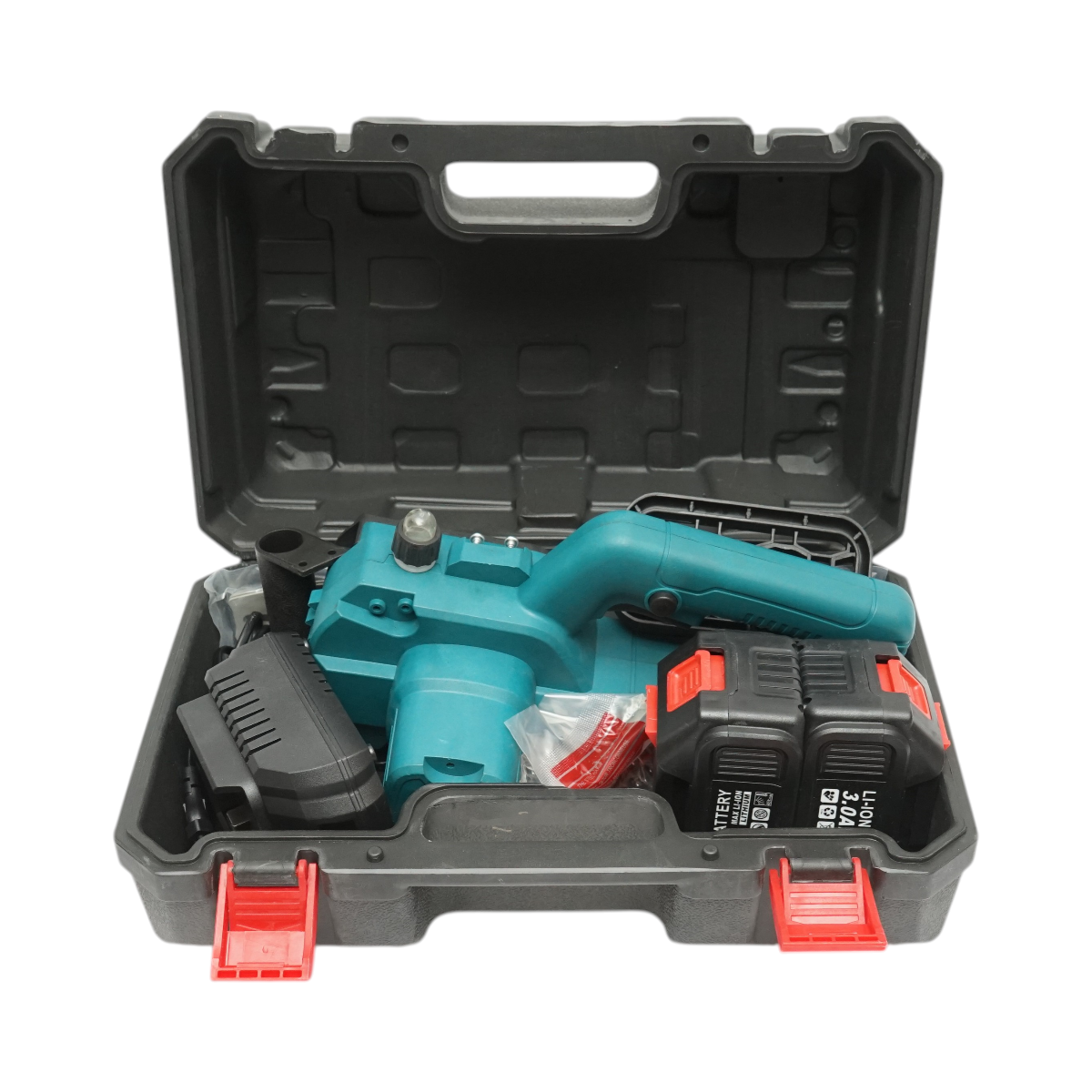 Drujba electrica cu 2 acumulatori 36V, 3Ah Li-ion, lama 12 inch (305mm), turatie 3800rpm Breckner Germany - imagine 2