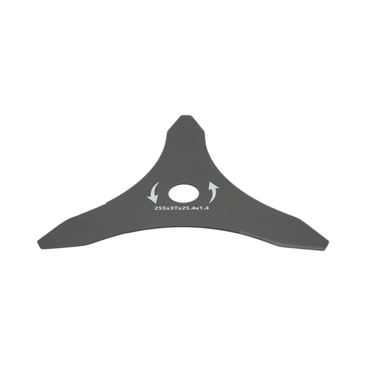 Disc motocoasa 3 dinti 255x25.4x1.4mm otel THOR - imagine 2