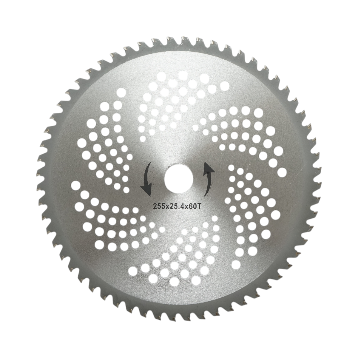 Disc circular vidia 255x25.4x1.15mm, 60 dinti pentru motocoasa de umar THOR