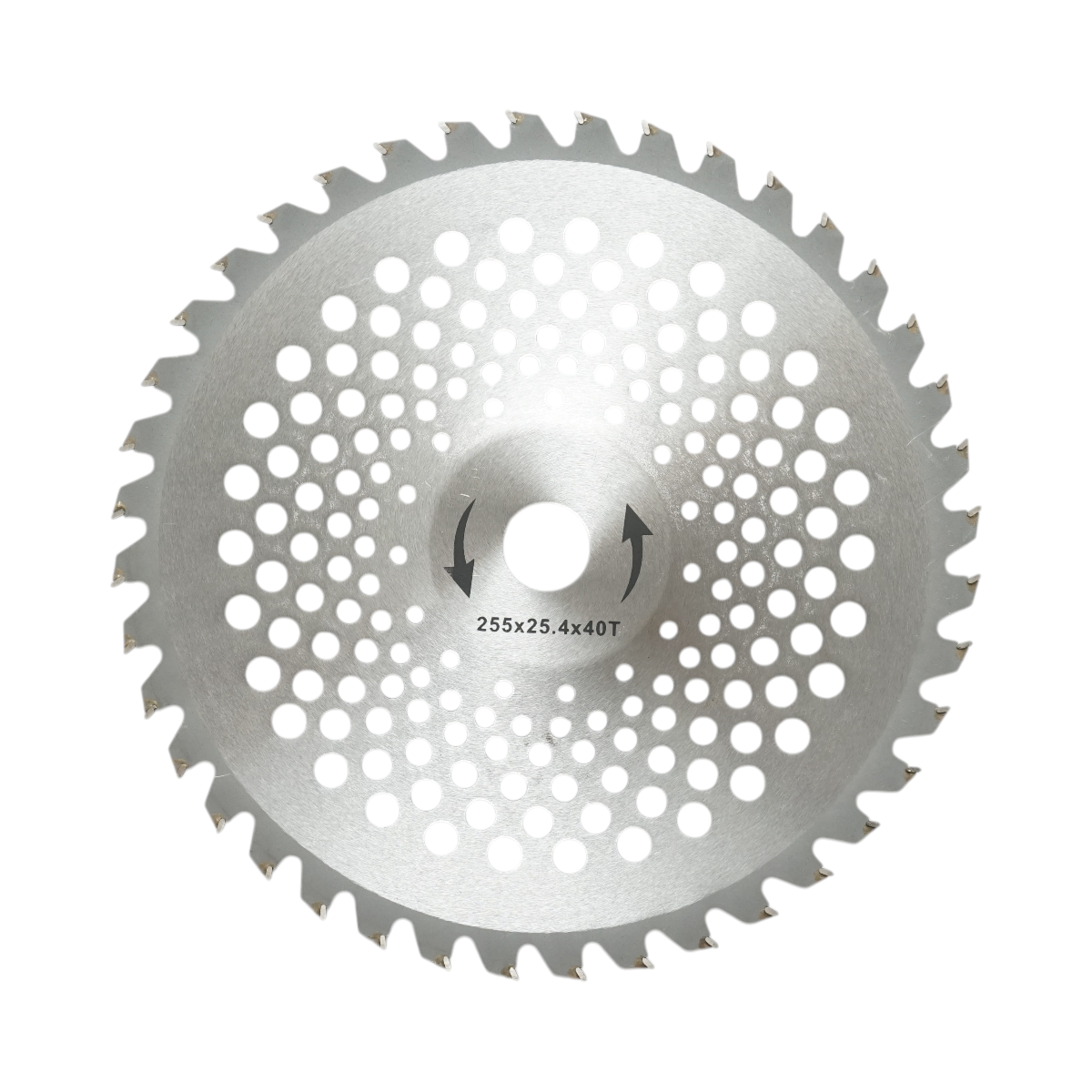 Disc circular vidia 255x25.4x1.15mm, 40 dinti pentru motocoasa de umar THOR