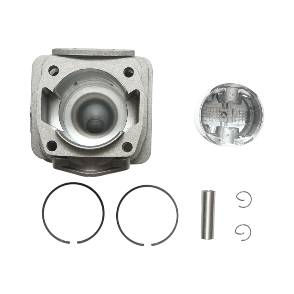 Set cilindru piston drujba 45mm, 52cc model China 5200 THOR - imagine 7