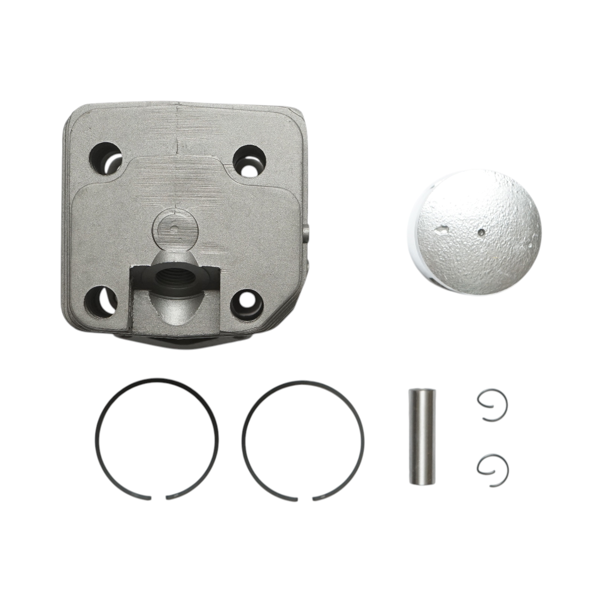 Set cilindru piston drujba 45mm, 52cc model China 5200 THOR - imagine 8