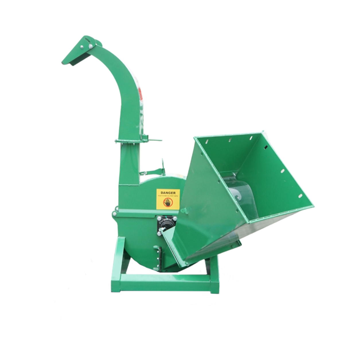 Tocator crengi cu angrenare priza putere tractor PTO, putere necesara 18-50CP, grosime maxima 100mm, buncar 400x420x600mm - imagine 3