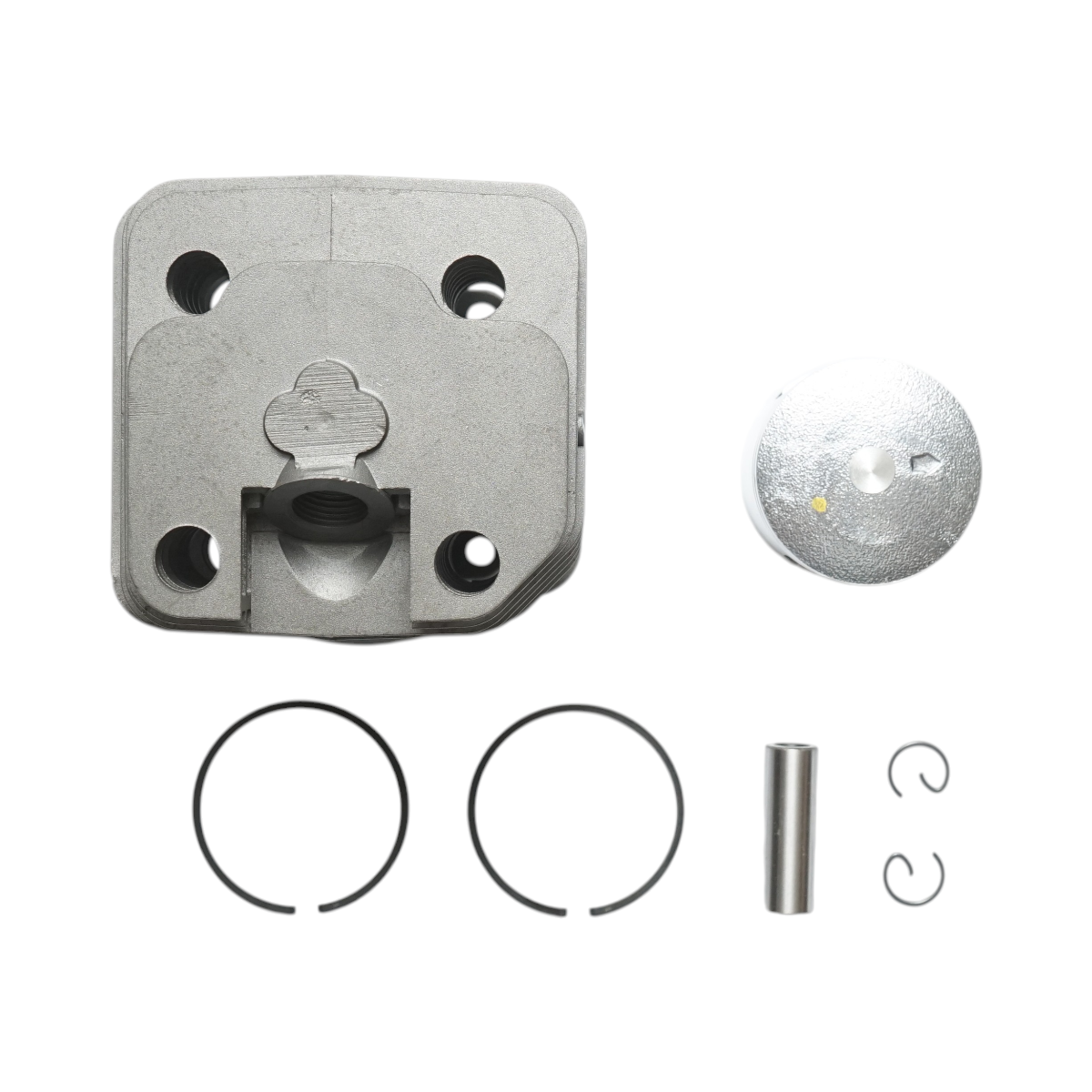 Set cilindru piston drujba 43mm, 45cc model China 4500 THOR - imagine 7