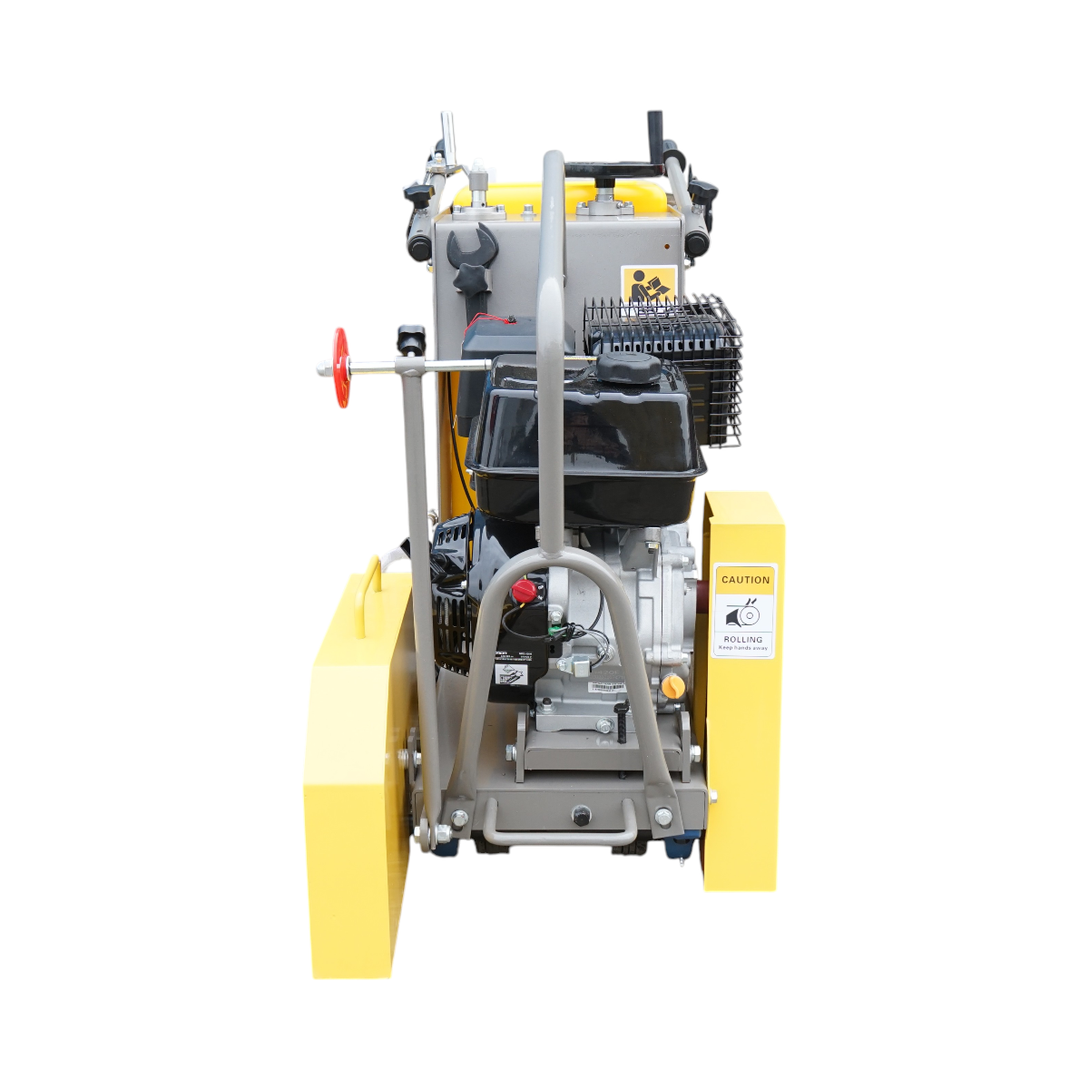 Masina de taiat beton si asfalt 400-500mm, motor Loncin GF420 15CP, 4 timpi 420cc, adancime 170mm, rezervor apa 40L Breckner Germany - imagine 3