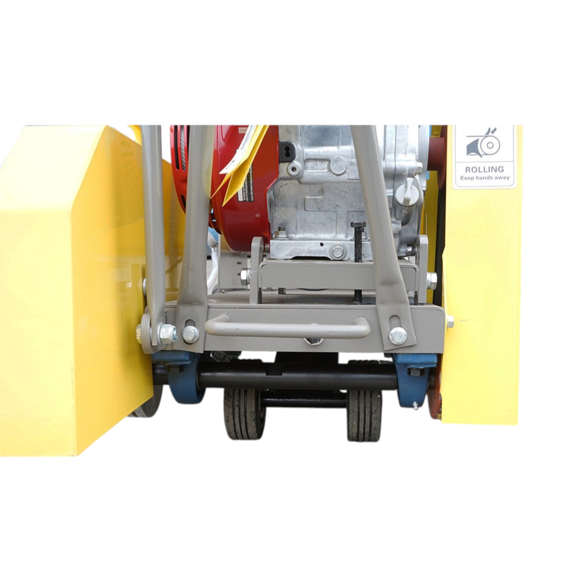 Masina de taiat beton si asfalt 400-500mm, motor Honda GX390 13CP, 4 timpi 390cc, adancime 170mm, rezervor apa 40L Breckner Germany - imagine 4