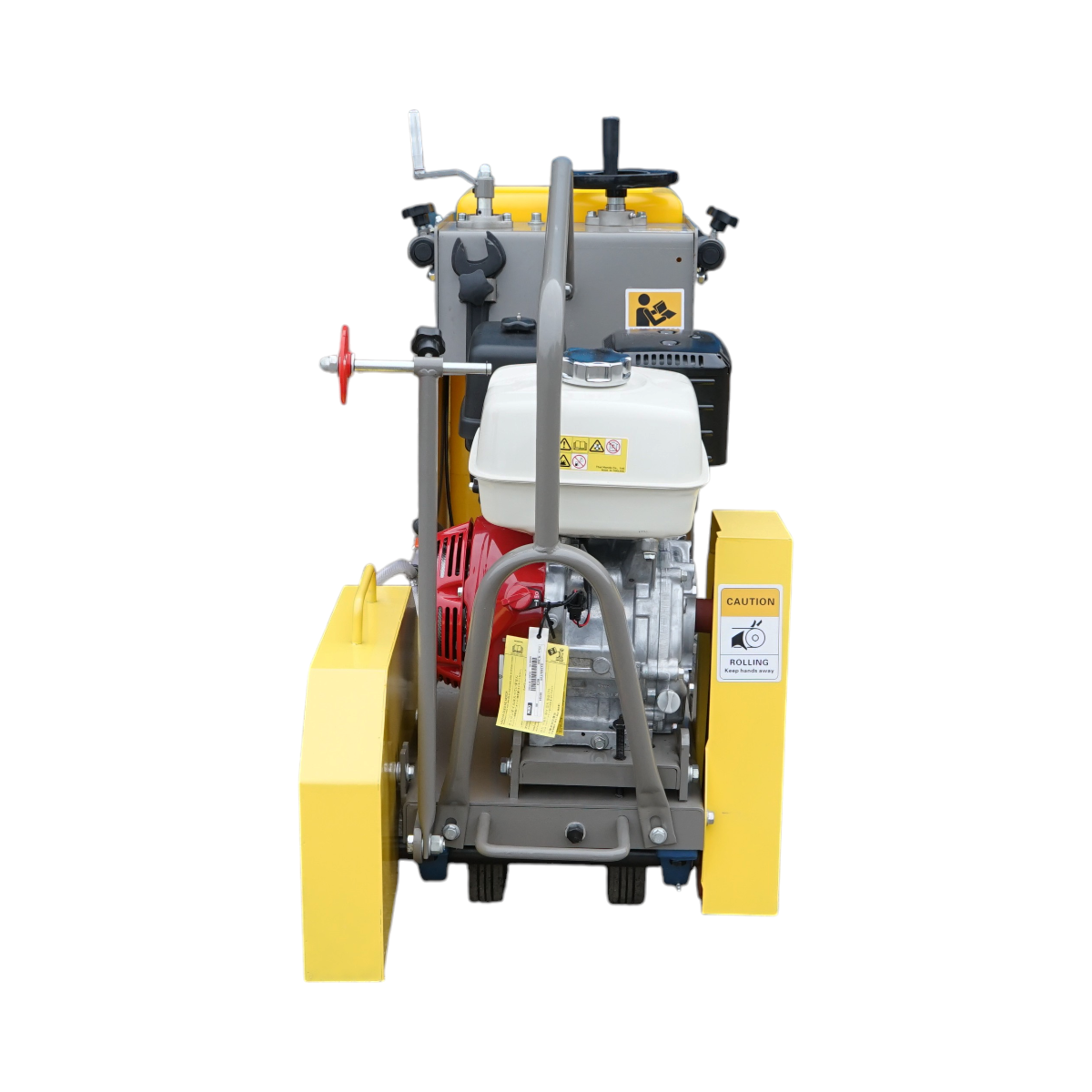 Masina de taiat beton si asfalt 400-500mm, motor Honda GX390 13CP, 4 timpi 390cc, adancime 170mm, rezervor apa 40L Breckner Germany - imagine 3