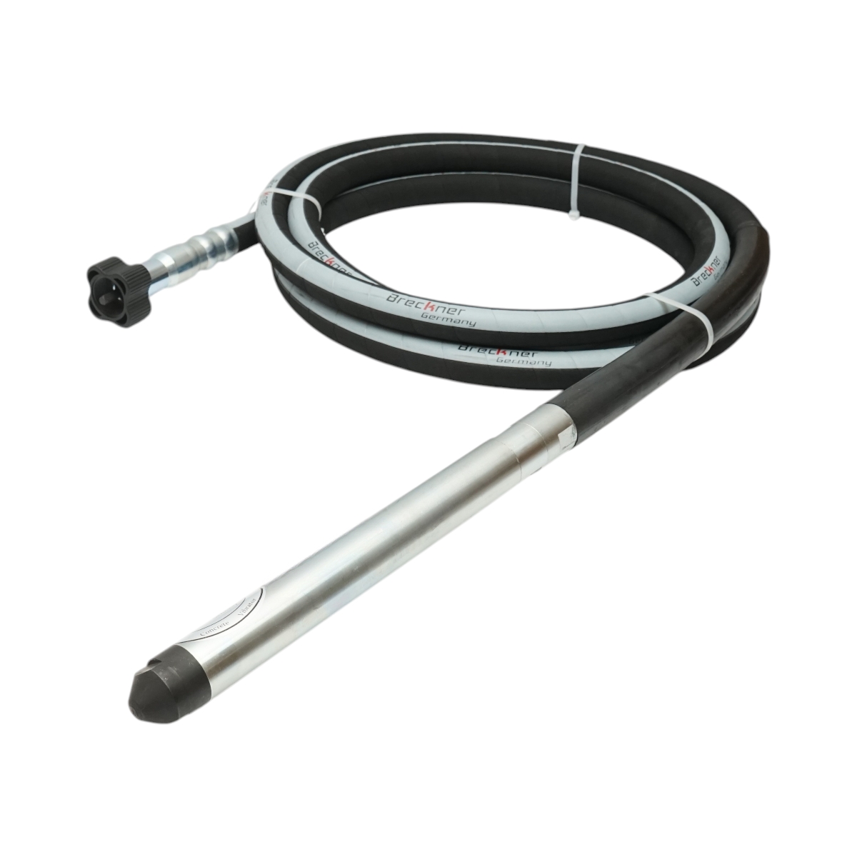 Cap vibrator beton excentric 38mm cu ax flexibil 5m Breckner Germany - imagine 3