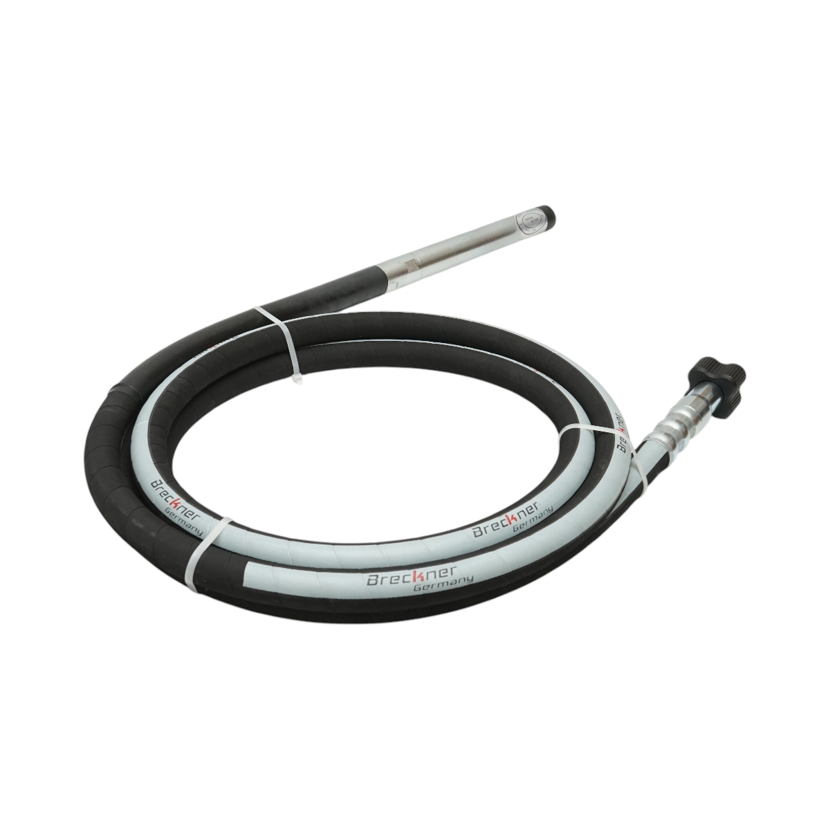 Cap vibrator beton excentric 38mm cu ax flexibil 5m Breckner Germany - imagine 4