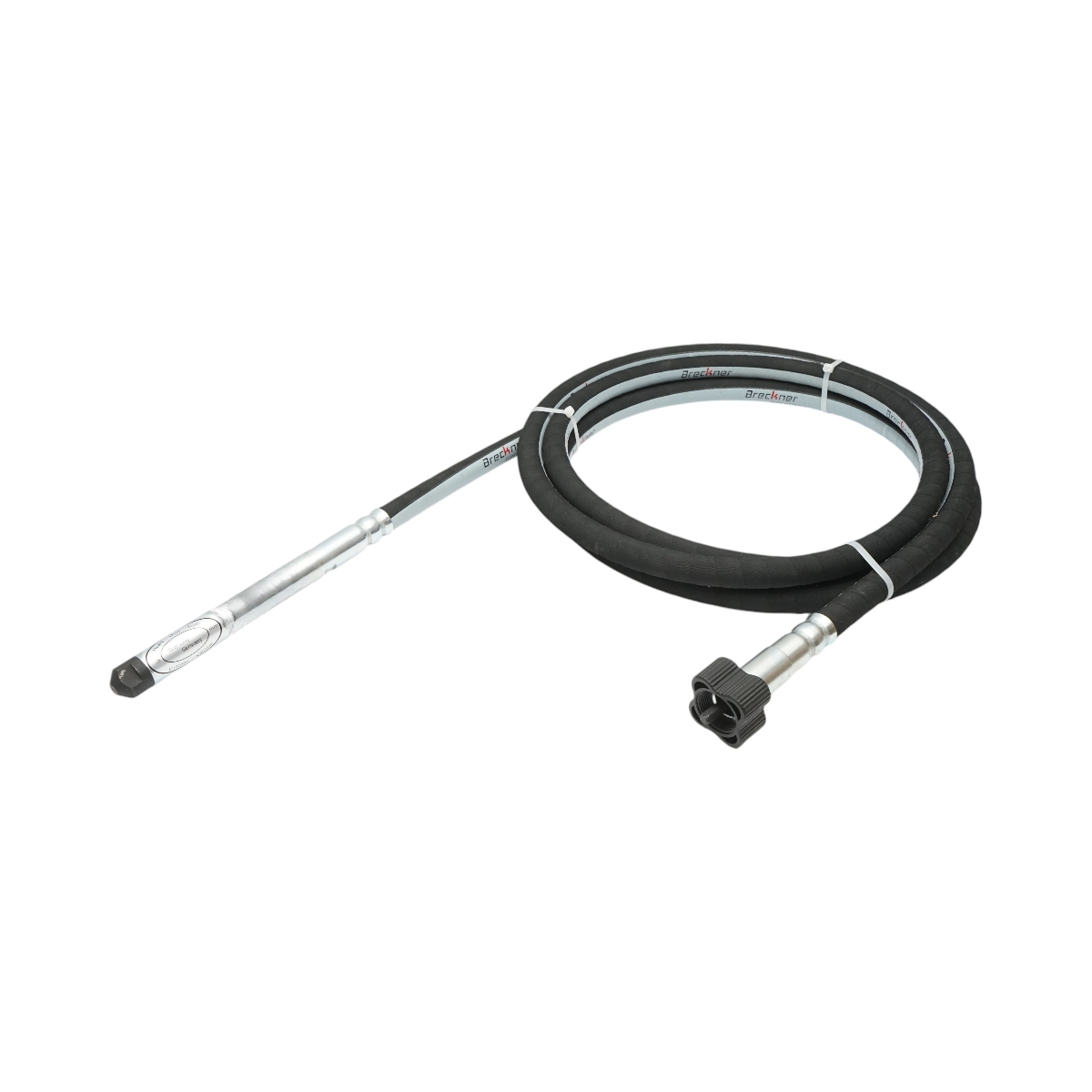 Cap vibrator beton excentric 28mm cu ax flexibil 5m Breckner Germany - imagine 3