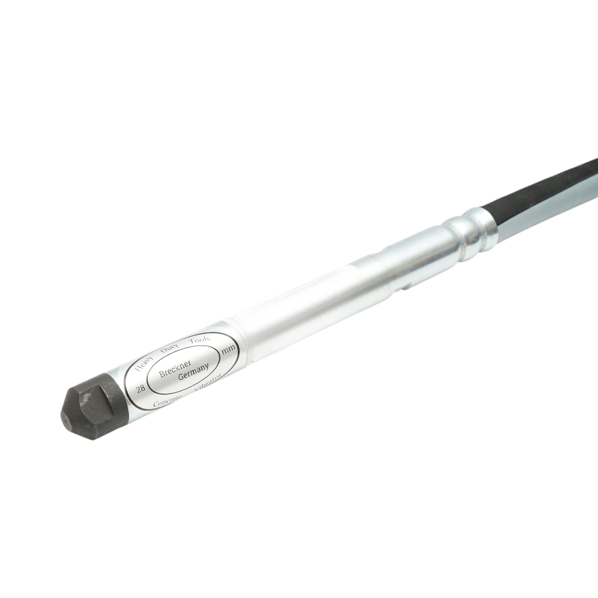 Cap vibrator beton excentric 28mm cu ax flexibil 5m Breckner Germany - imagine 6