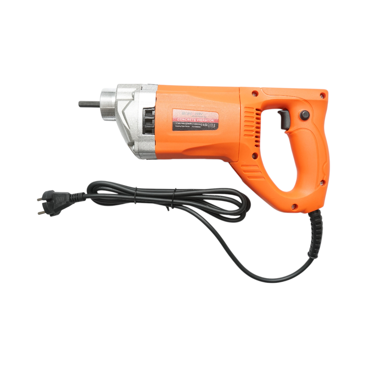Vibrator beton electric portabil 1600W, 220V, ax flexibil 2m, cap 35mm, turatie 5000rpm Breckner Germany - imagine 4
