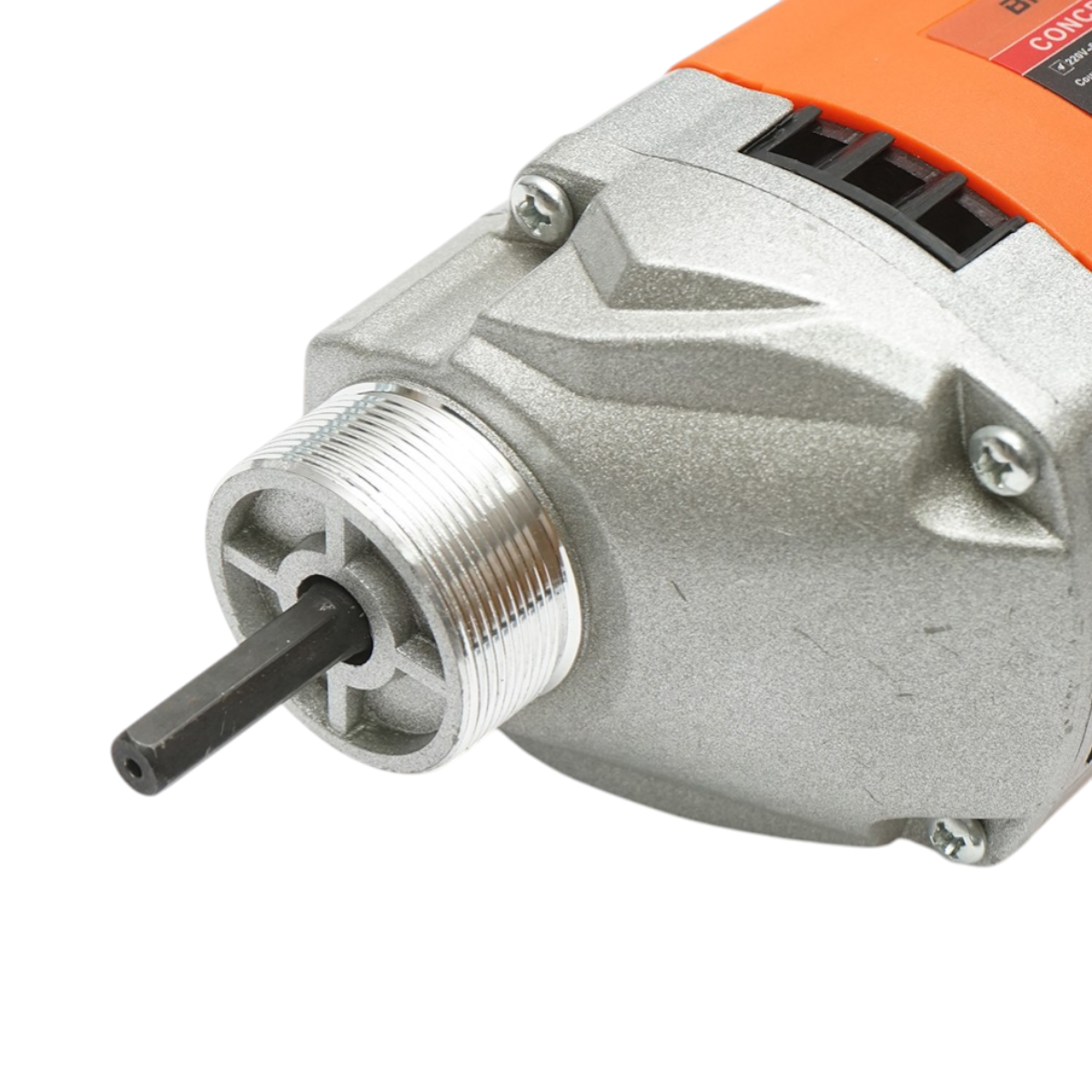 Vibrator beton electric portabil 1600W, 220V, ax flexibil 2m, cap 35mm, turatie 5000rpm Breckner Germany - imagine 6