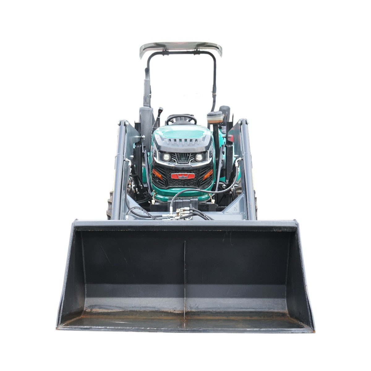 Tractor 60HP 4x4 semicabina cu incarcator frontal si cupa KONIG TRAKTOREN 604 - imagine 3