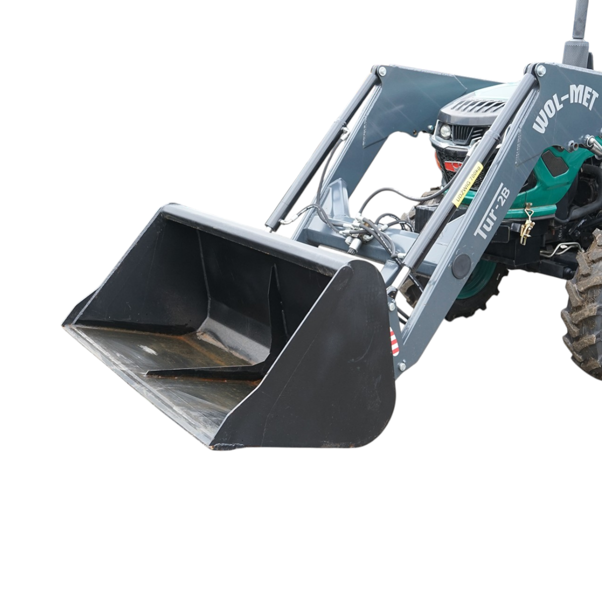 Tractor 60HP 4x4 semicabina cu incarcator frontal si cupa KONIG TRAKTOREN 604 - imagine 9