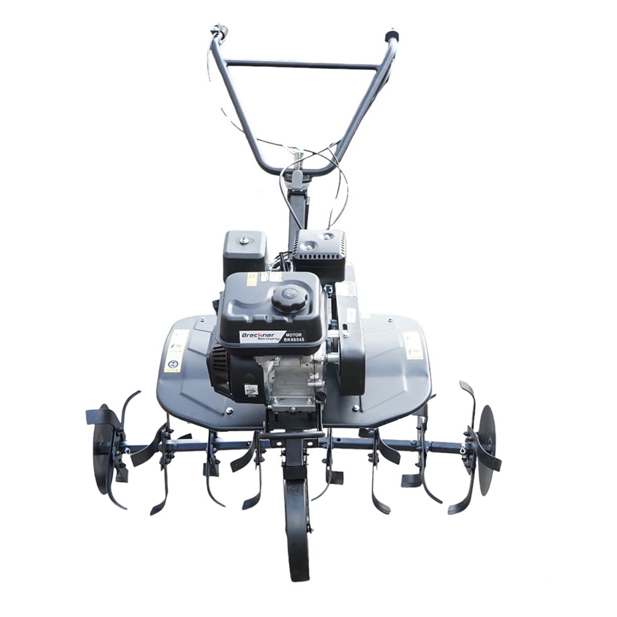 Motocultor 7CP cu freza 100cm, motor benzina 4 timpi 212cc OHV, viteze 2+1, transmisie pe curea, roti 4.00-8 Breckner Germany