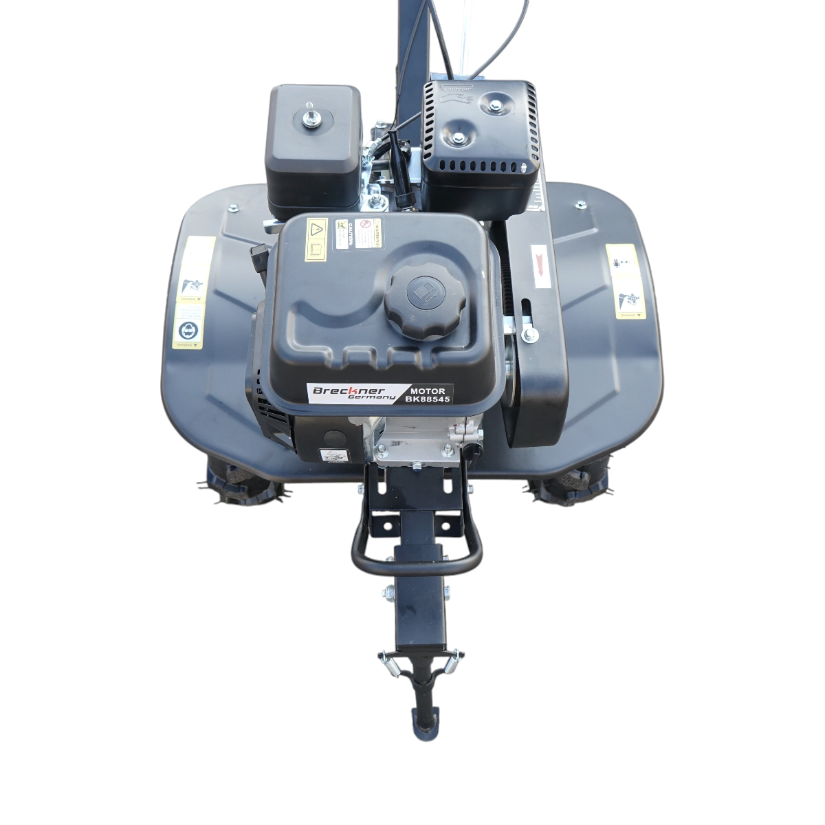 Motocultor 7CP cu freza 100cm, motor benzina 4 timpi 212cc OHV, viteze 2+1, transmisie pe curea, roti 4.00-8 Breckner Germany - imagine 10