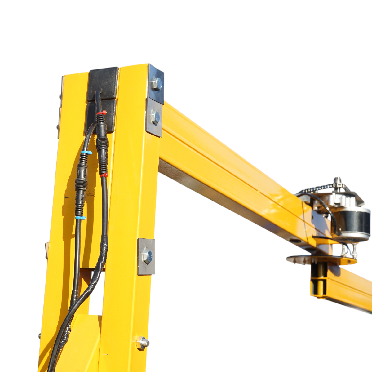 Masina verticala de infoliat paleti cu folie stretch 220V, brat rotativ 0-12 m/min, diametru 1.6m, inaltime 1.8m - imagine 9