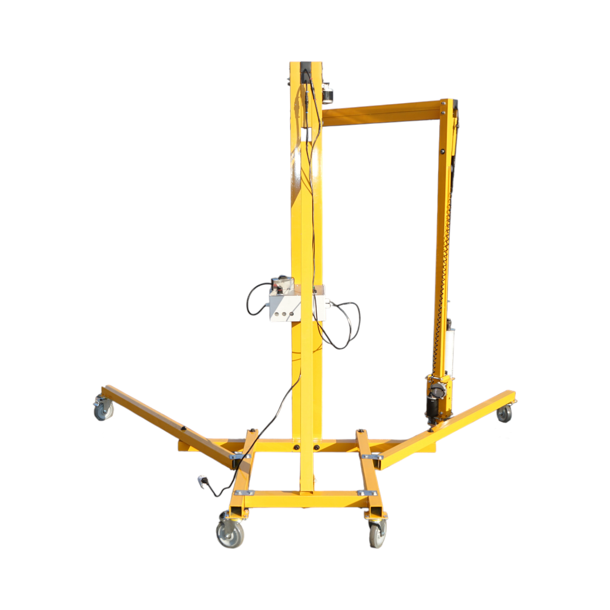 Masina verticala de infoliat paleti cu folie stretch 220V, brat rotativ 0-12 m/min, diametru 1.6m, inaltime 1.8m - imagine 4