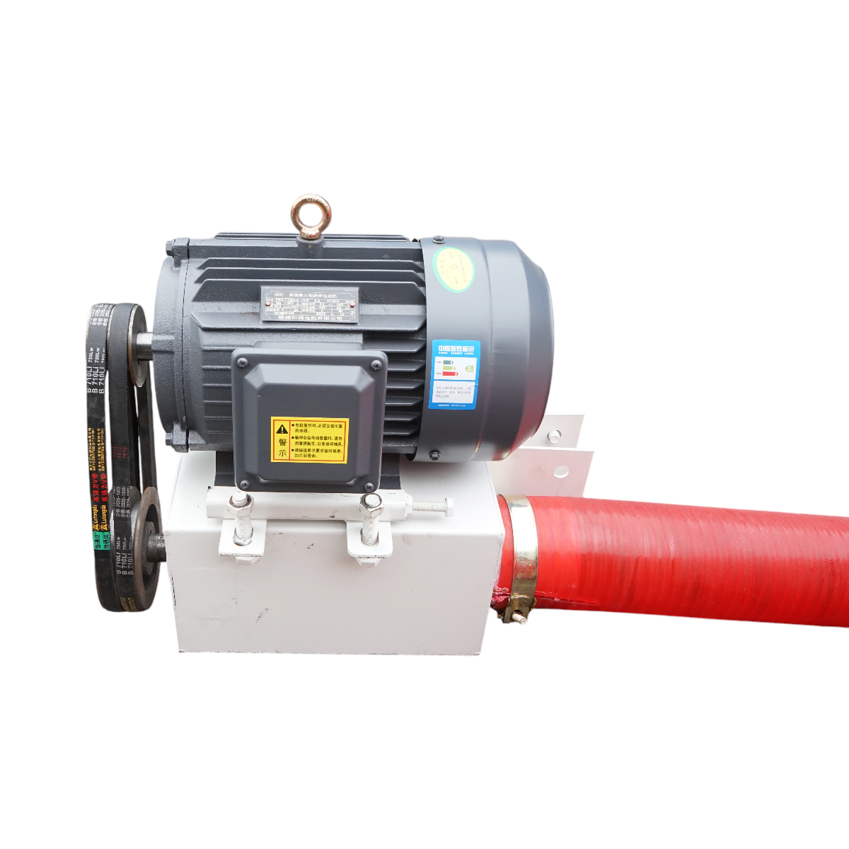 Snec flexibil cereale 380V, 4000W portabil cu furtun 15m, diametru 120mm, turatie 1440 r/min - imagine 7