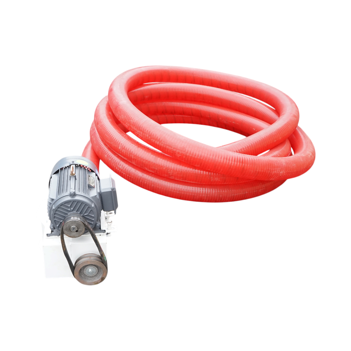 Snec flexibil cereale 380V, 4000W portabil cu furtun 15m, diametru 120mm, turatie 1440 r/min - imagine 2