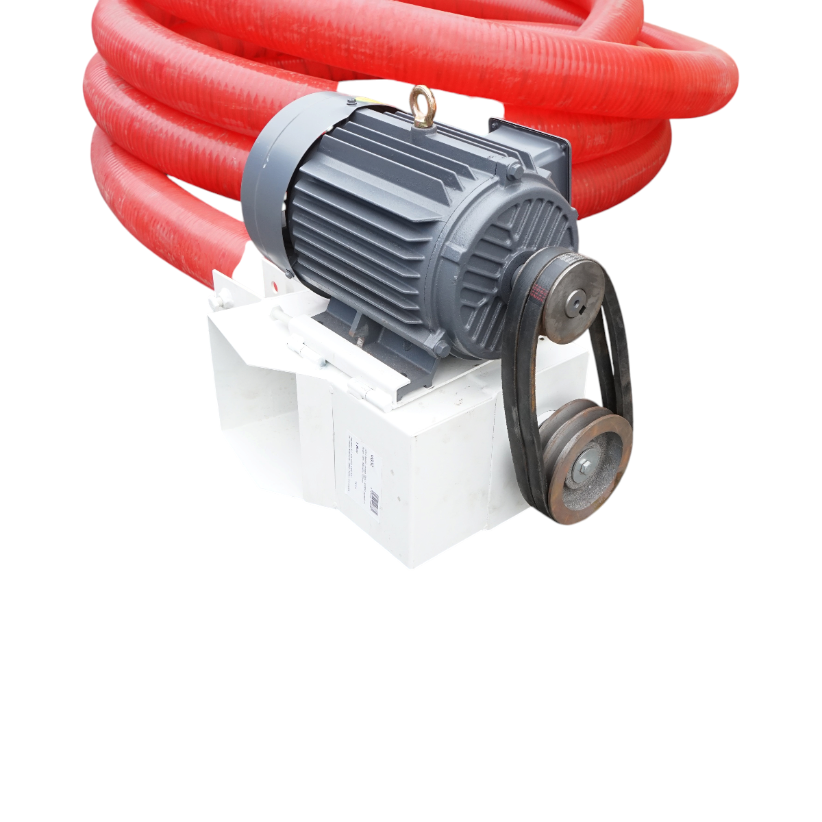 Snec flexibil cereale 380V, 4000W portabil cu furtun 15m, diametru 120mm, turatie 1440 r/min - imagine 6