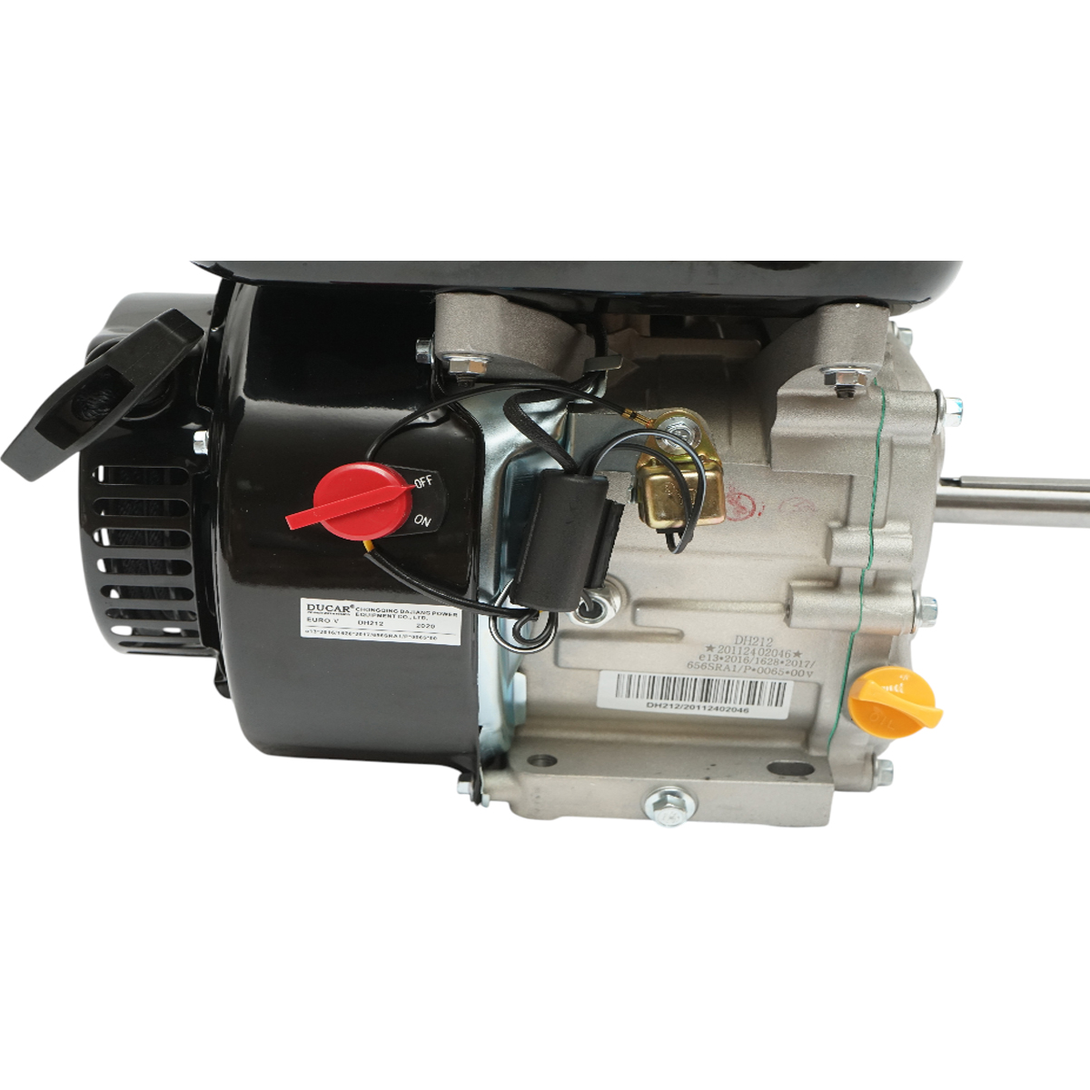 Motor pe benzina 7CP, 212cc OHV 170F, 4 timpi pentru masina de sapat santuri BK98058, 98TH058 - imagine 9