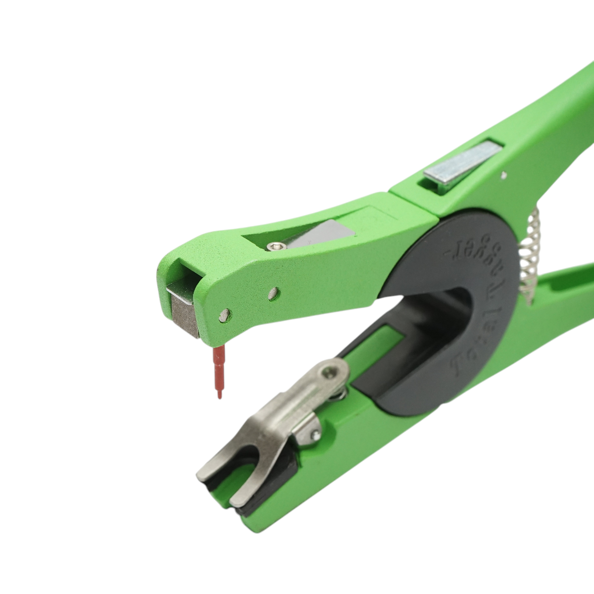 Cleste aplicat crotalii compatibil cu majoritatea tipurilor de crotalii de pe piata si set cui rezerva - imagine 5