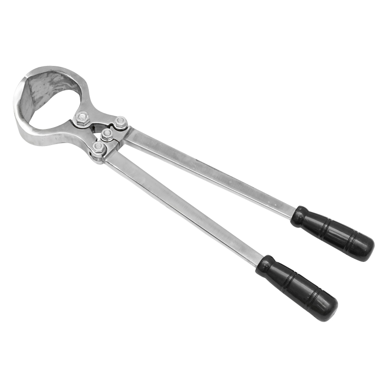 Cleste articulat, emasculator pentru castrare nesangeroasa berbeci si tauri 360mm Breckner Germany - imagine 2