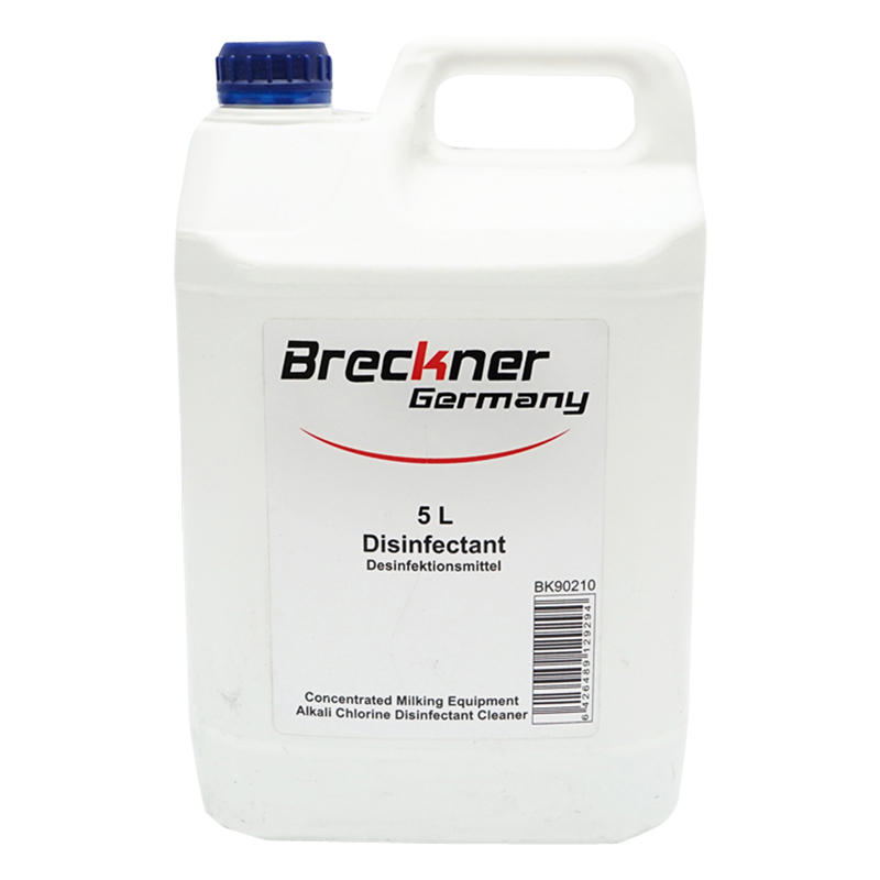 Dezinfectant concentrat pentru sterilizare ugere inainte de muls/aparat de muls Alkali 5L