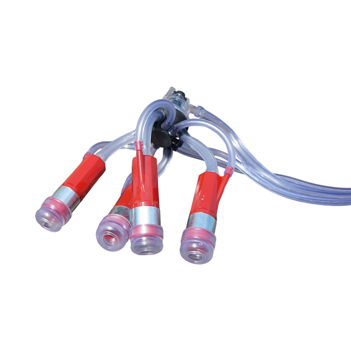 Aparat de muls vaci 1 post bidon 30L aluminiu cu vid in cadru(vacuum) Breckner Germany - imagine 12