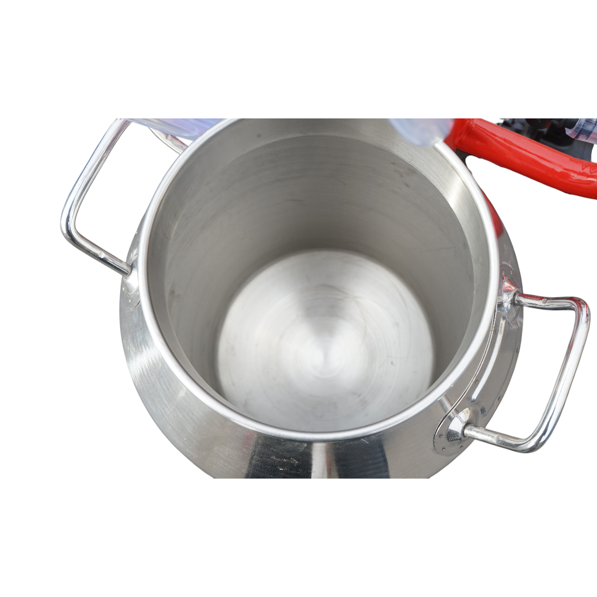Aparat de muls vaci 2 posturi bidon 40L inox cu vid in cadru(vacuum) Breckner Germany - imagine 8