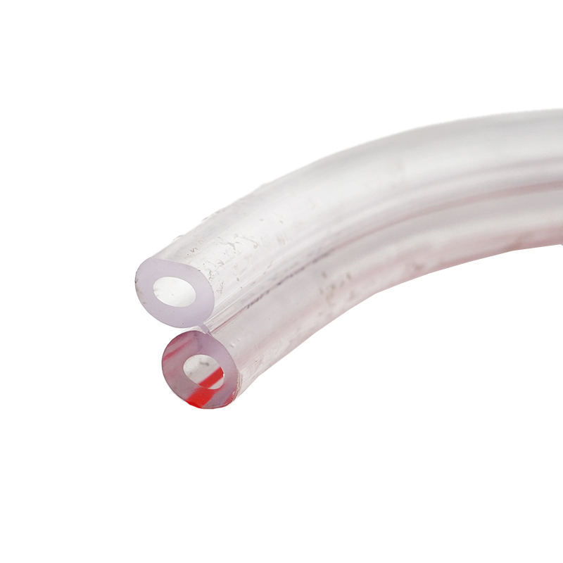 Furtun de vidat transparent dublu 2.5m pentru aparat de muls vaci Breckner Germany - imagine 2