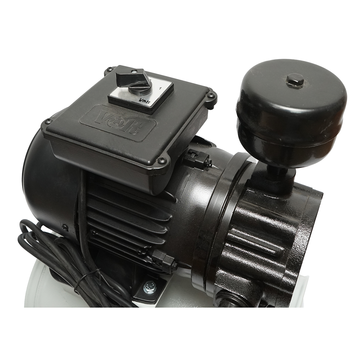 Pompa vacuum uscata cu motor 550W, 200L/min 1440rpm si rezervor pentru aparat de muls vaci Breckner Germany - imagine 8