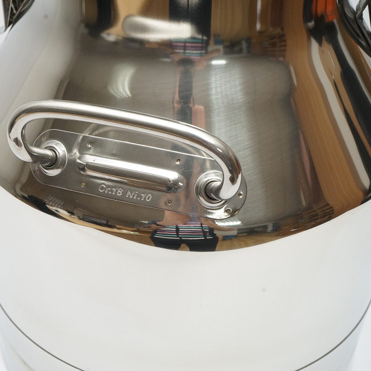 Bidon de inox pentru lapte cu capac 20L aparat de muls vaci Breckner Germany - imagine 5
