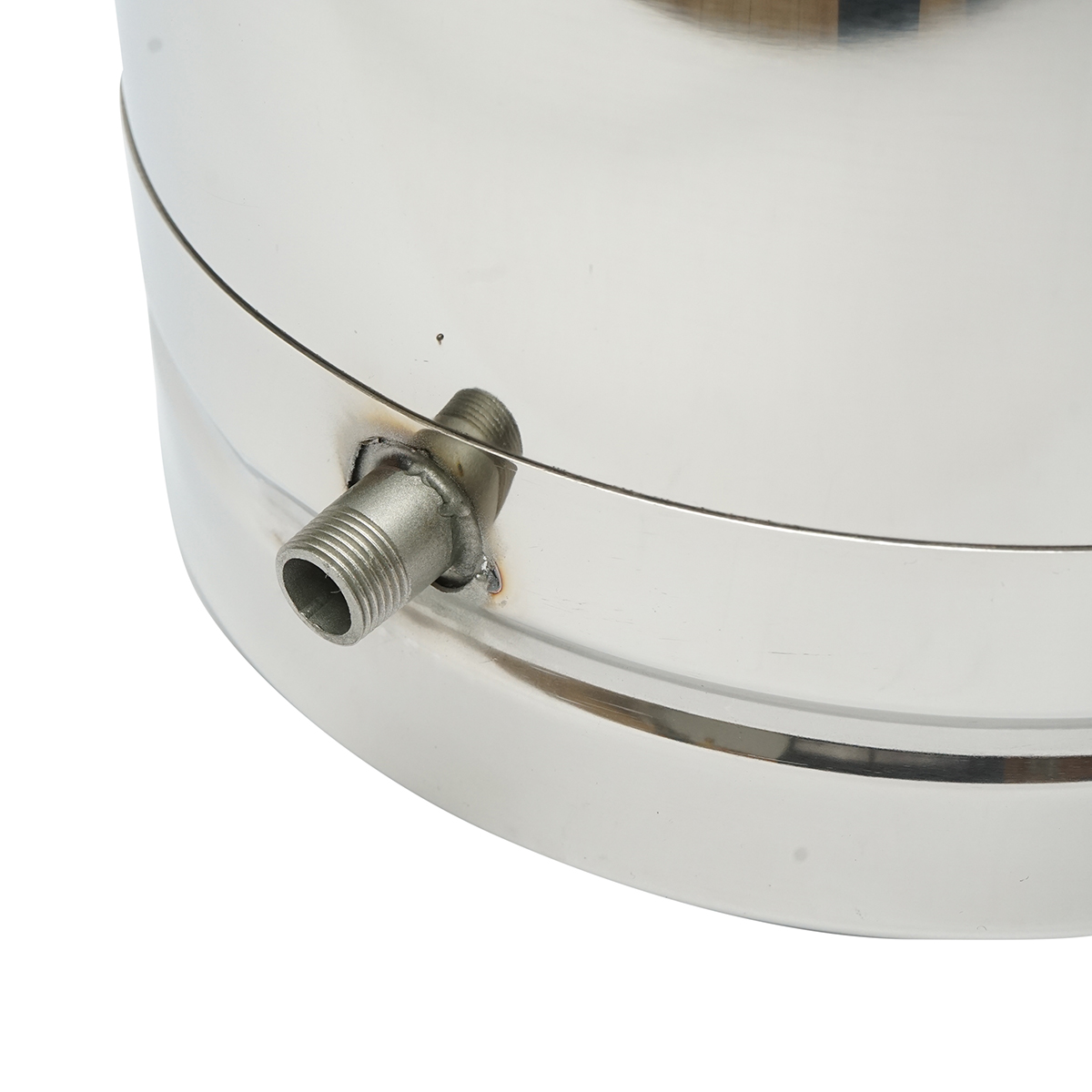 Bidon de inox pentru lapte cu capac 40L cu robinet aparat de muls vaci Breckner Germany - imagine 5