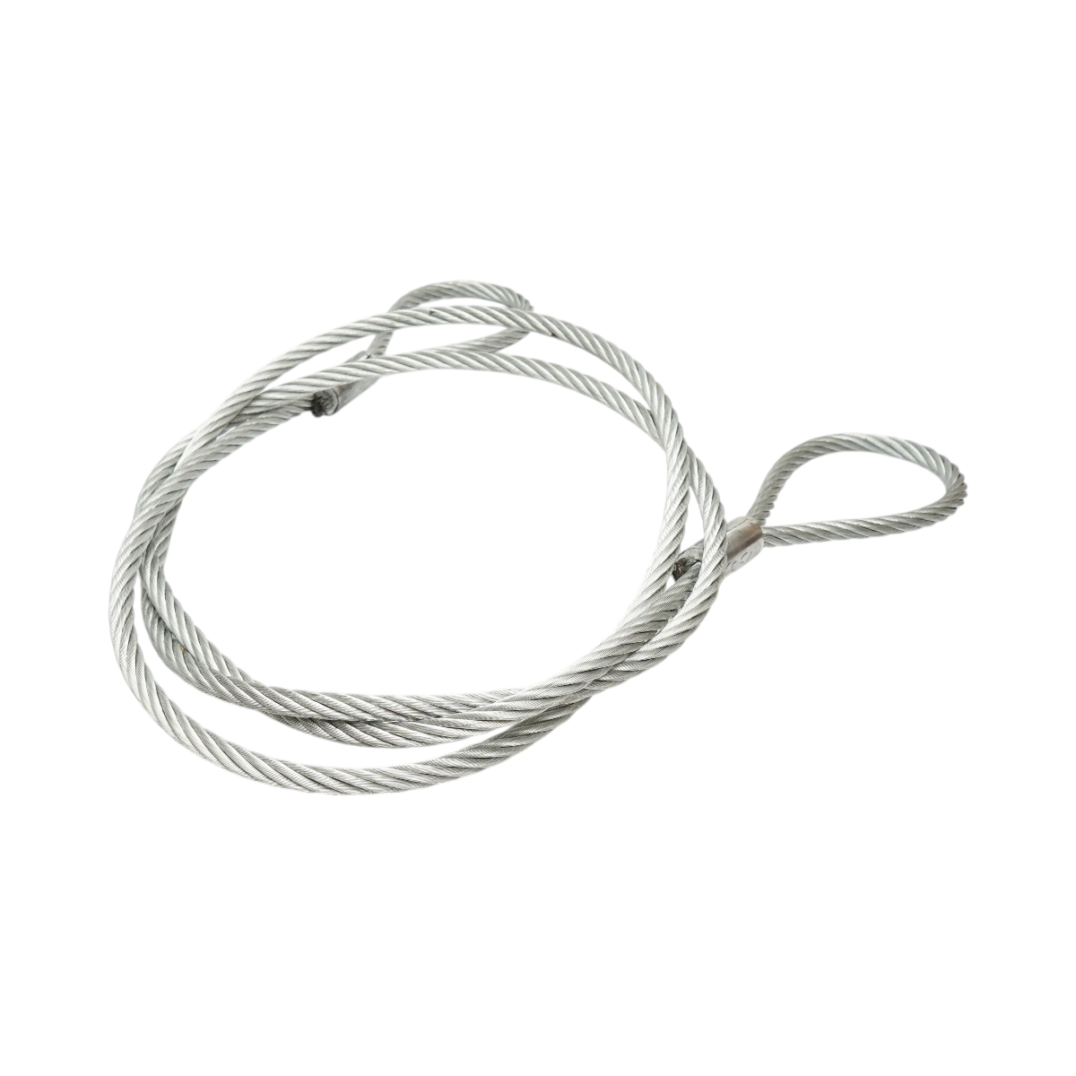 Cablu sufa troliu ciochinar otel 16mm x 4m cu ochiuri pentru tractare/ridicare - imagine 3