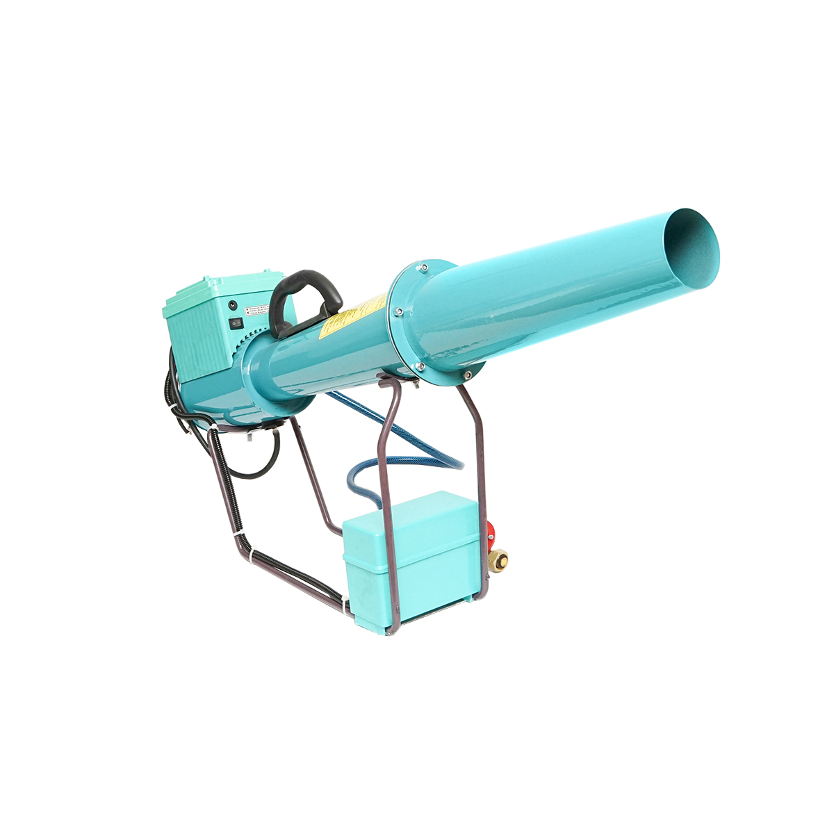 Tun electric pe baterie cu incarcator priza 220V, explozie pe gaz pentru speriat pasari Breckner Germany - imagine 5