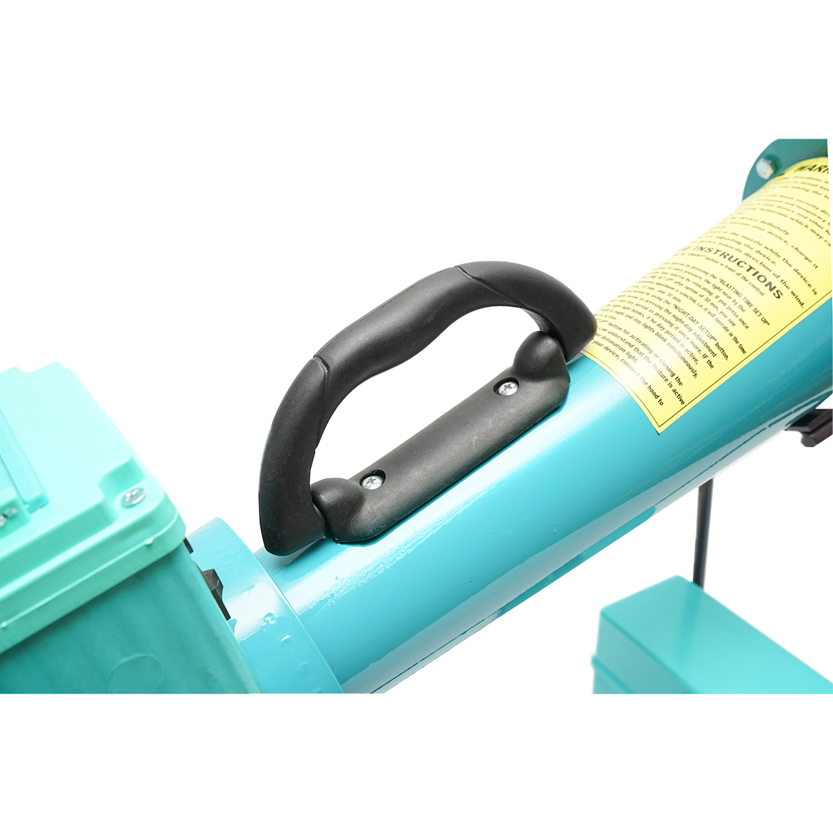 Tun electric pe baterie cu incarcator priza 220V, explozie pe gaz pentru speriat pasari Breckner Germany - imagine 9