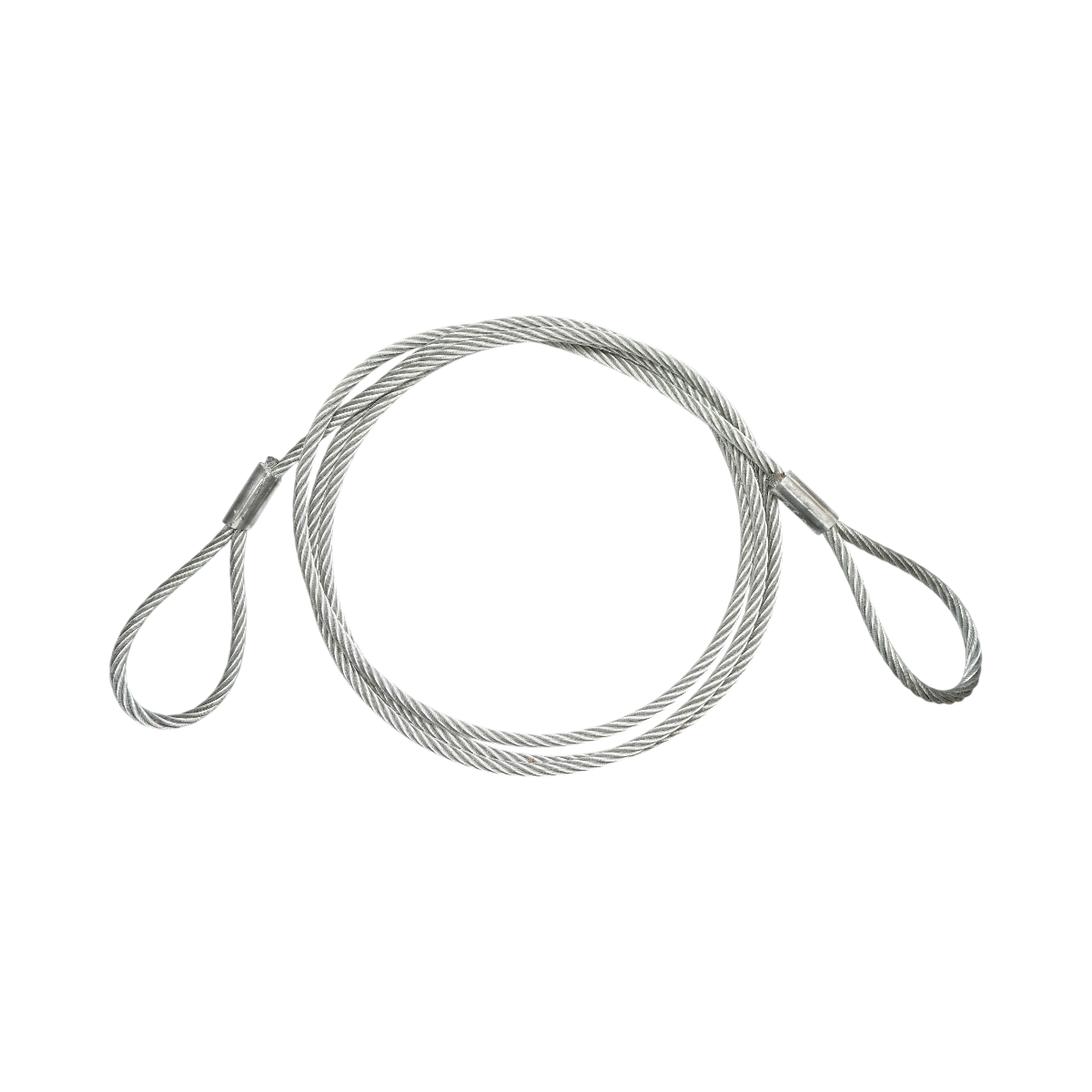 Cablu sufa troliu ciochinar otel 16mm x 6m cu ochiuri pentru tractare/ridicare