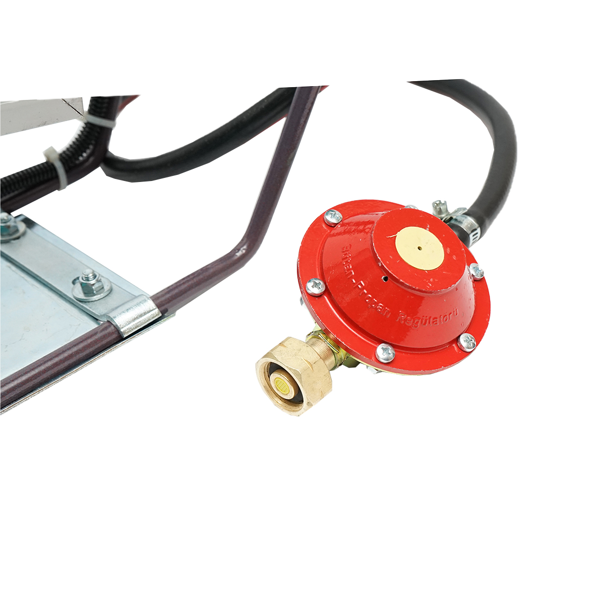 Tun electric pe baterie cu incarcare la panou solar, explozie pe gaz pentru speriat pasari Breckner Germany - imagine 12