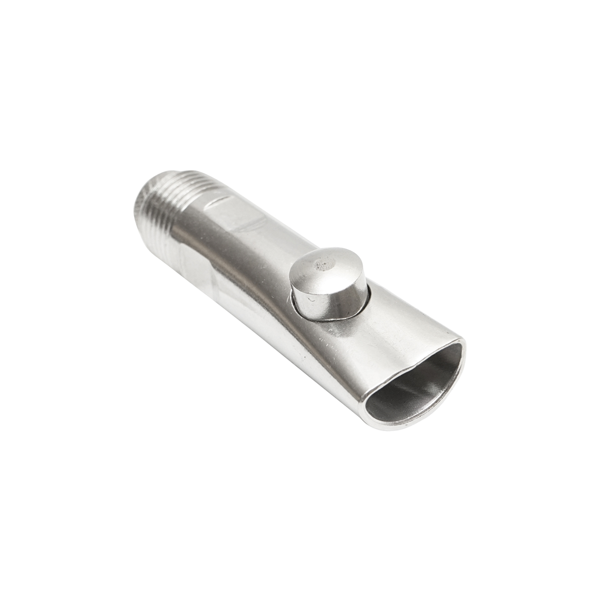 Suzeta din inox cu bila 85x21mm M20 pentru adapare porci si vitei - imagine 4