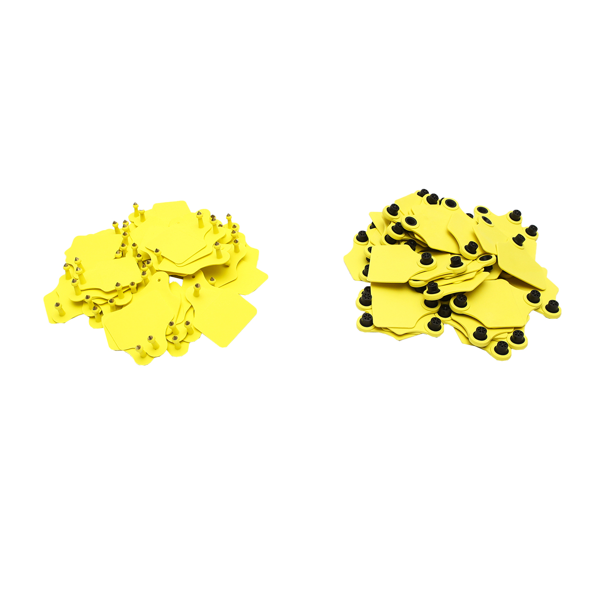 Set crotalii neinscriptionate galbene pentru vaci Breckner Germany - imagine 5