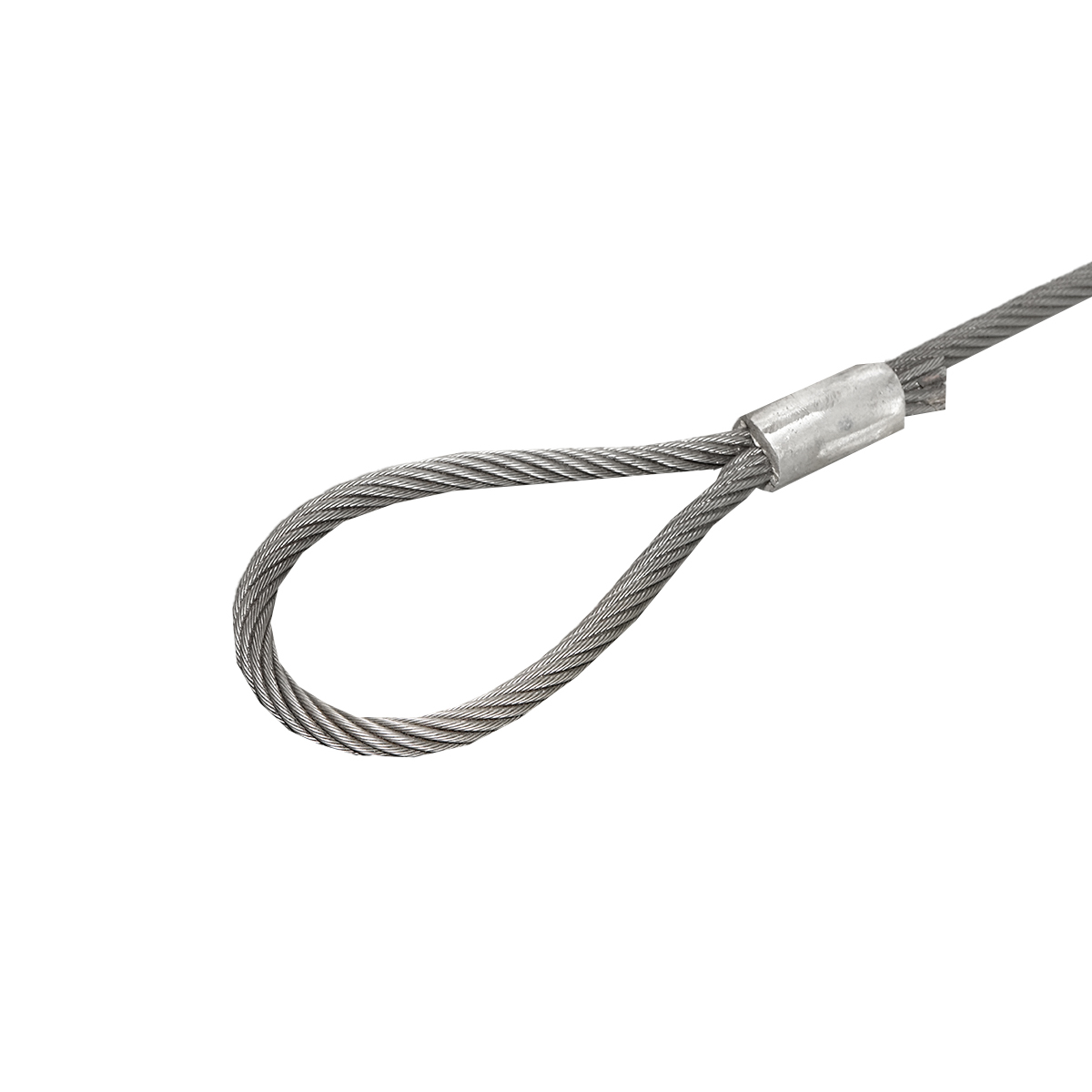 Cablu sufa troliu ciochinar otel 24mm x 4m cu ochiuri pentru tractare/ridicare - imagine 4