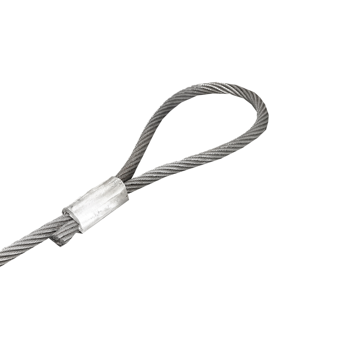 Cablu sufa troliu ciochinar otel 24mm x 4m cu ochiuri pentru tractare/ridicare - imagine 3
