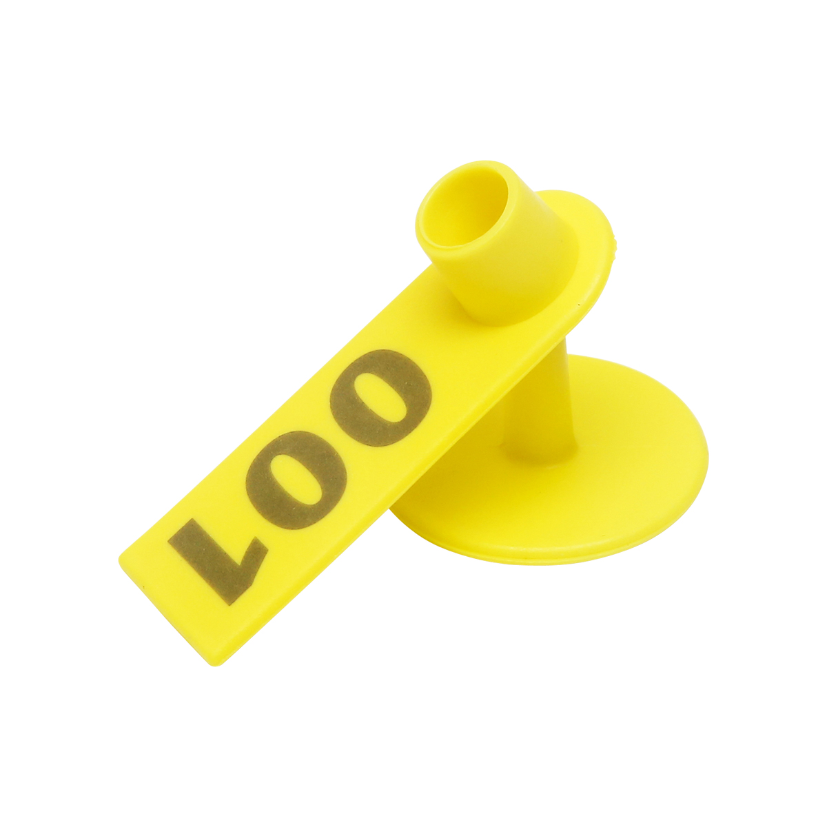 Set crotalii numerotate 001 -100 galbene pentru capre, oi Breckner Germany - imagine 2