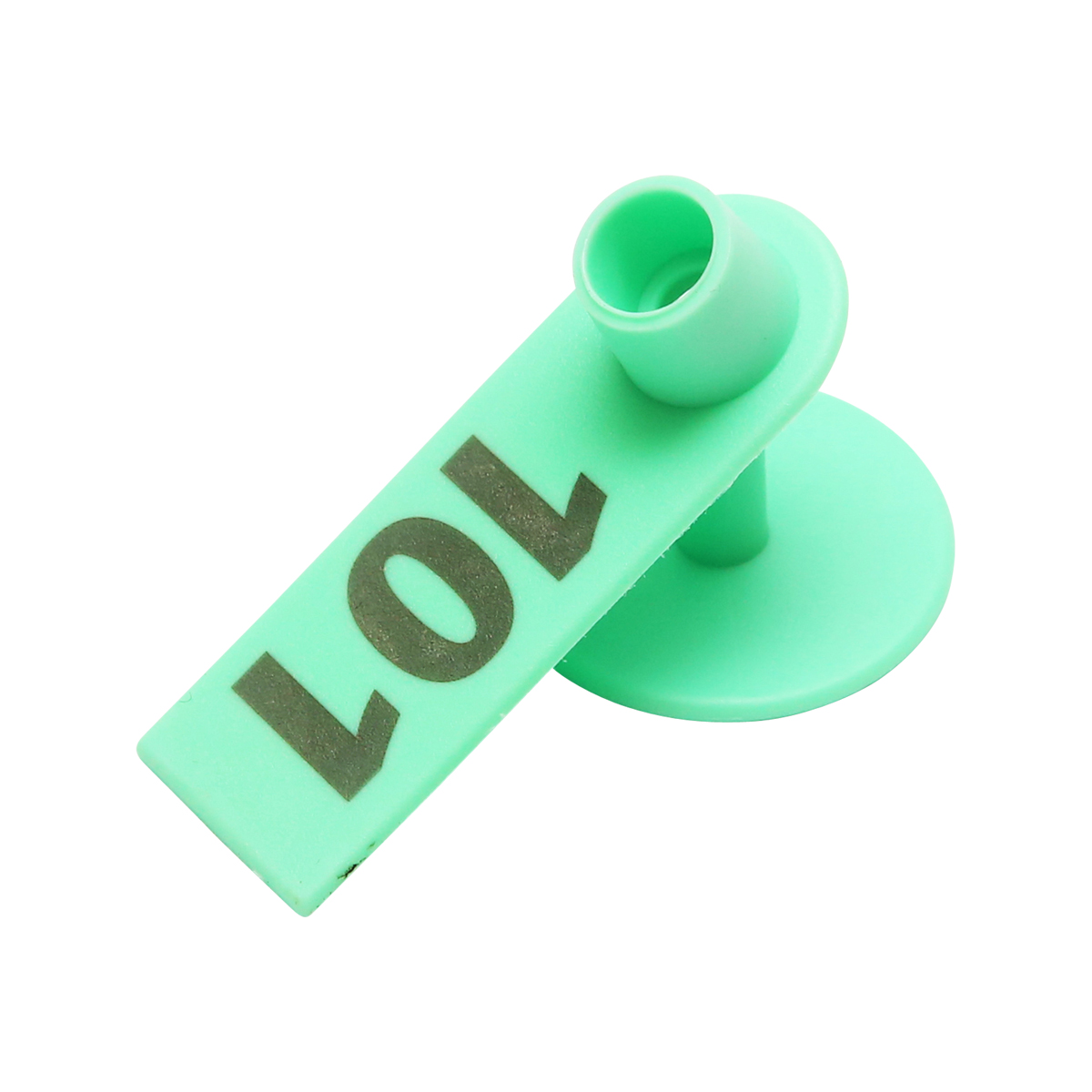 Set 100 crotalii numerotate 101 -200 verzi pentru capre, oi Breckner Germany - imagine 2